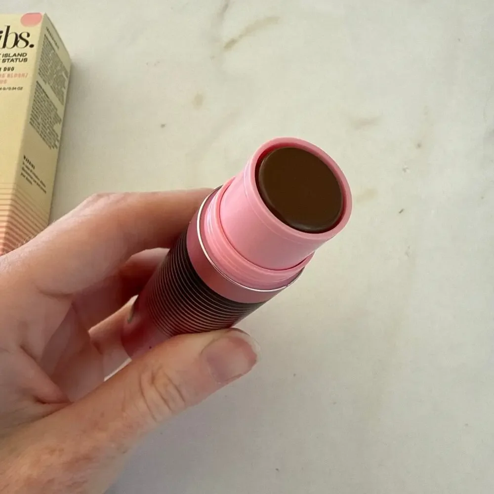 Dibs Beauty Glowtour Duo Shimmering Blush Contour Duo in Venus
